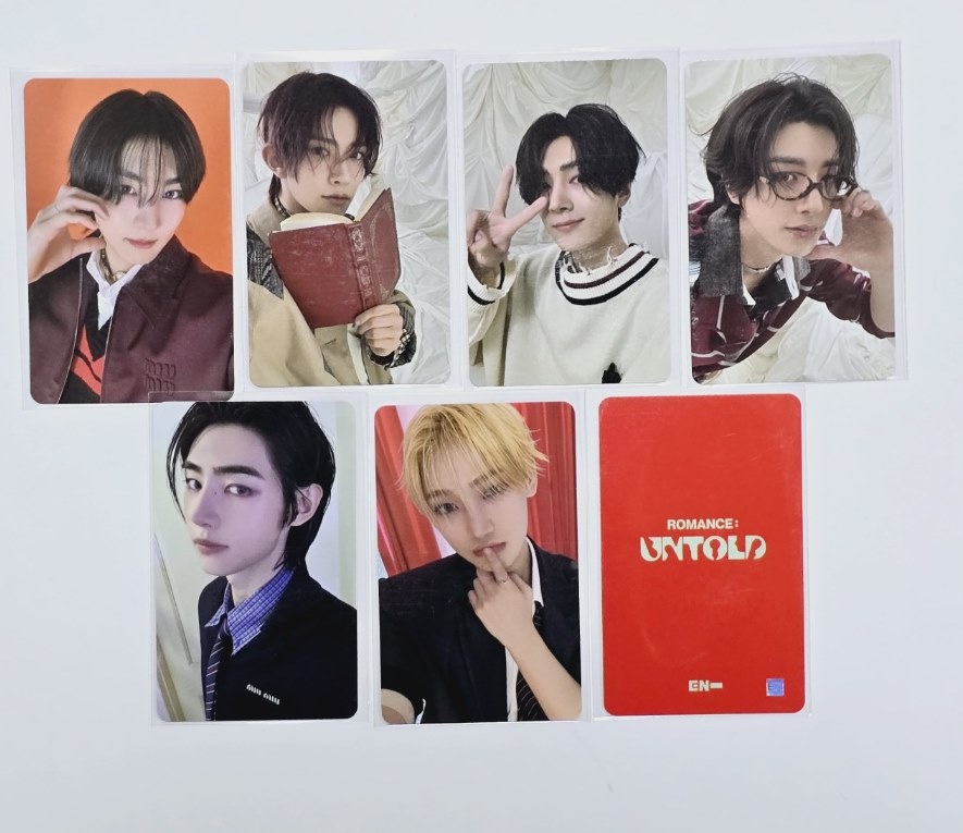 Enhypen  "Romance : Untold" - Powerstation Lucky Draw Event Photocard [24.7.22] - HALLYUSUPERSTORE