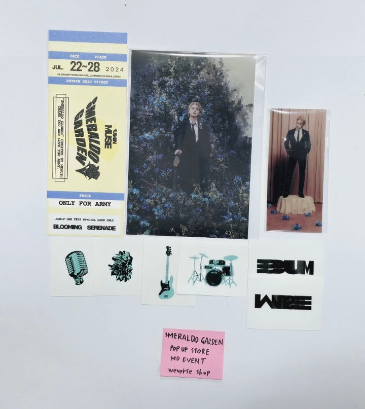 Jimin 'MUSE' - Pop Up Store Special Event [Photo Sticker + Photo Bookmark + Photo Booth Coupon] [24.7.22] - HALLYUSUPERSTORE