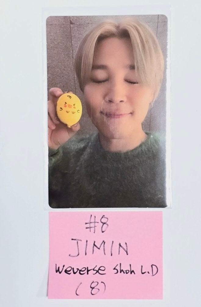 Jimin (Of BTS) "MUSE" - [Soundwave, Makestar, Weverse Shop] Lucky Draw Event Photocard [24.7.22] - HALLYUSUPERSTORE