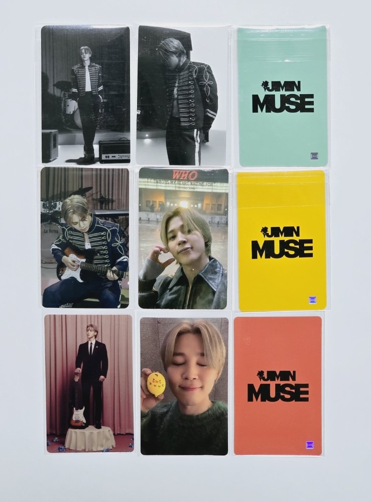 Jimin (Of BTS) "MUSE" - [Soundwave, Makestar, Weverse Shop] Lucky Draw Event Photocard [24.7.22] - HALLYUSUPERSTORE