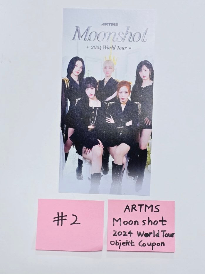 Artms "Moonshot" - World Tour Concert POP-UP Store Objekt Coupon [24.7.22] - HALLYUSUPERSTORE