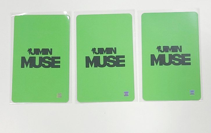 Jimin (Of BTS) "MUSE" - Powerstation Lucky Draw Event Photocard [24.7.23] - HALLYUSUPERSTORE