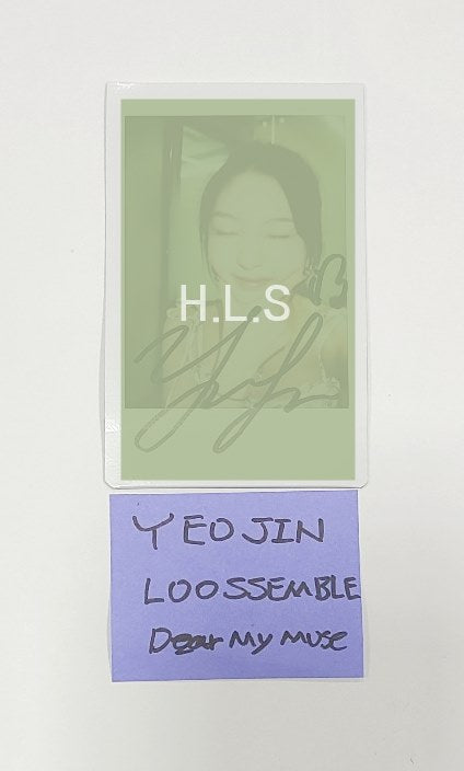 Yeojin (of Loossemble) "One of a Kind" - Hand Autographed(Signed) Polaroid [24.7.23] - HALLYUSUPERSTORE