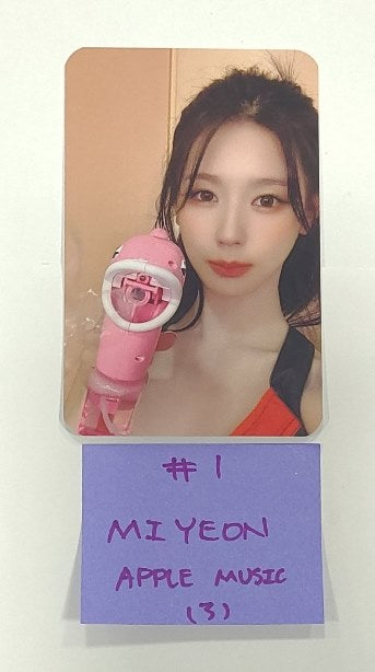 (g) I-DLE "I SWAY" - Apple Music Fansign Event Photocard [24.7.23] - HALLYUSUPERSTORE