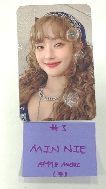 (g) I-DLE "I SWAY" - Apple Music Fansign Event Photocard [24.7.23] - HALLYUSUPERSTORE