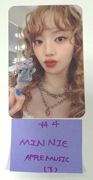 (g) I-DLE "I SWAY" - Apple Music Fansign Event Photocard [24.7.23] - HALLYUSUPERSTORE