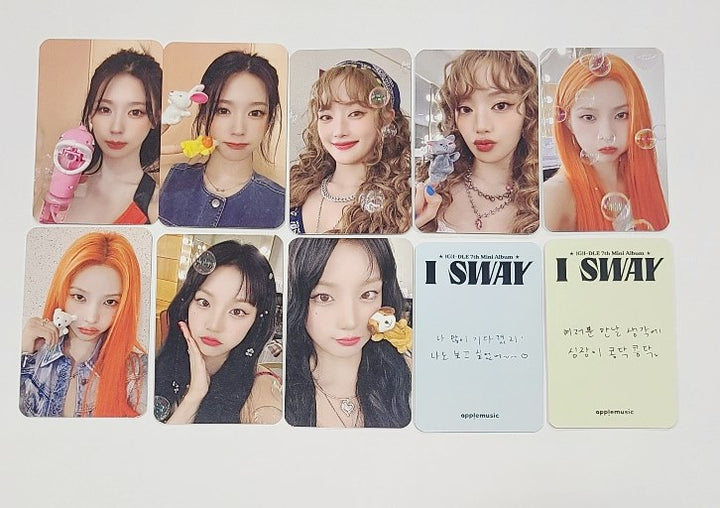 (g) I-DLE "I SWAY" - Apple Music Fansign Event Photocard [24.7.23] - HALLYUSUPERSTORE