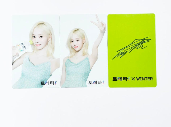 Winter (Of Aespa) X TORETA - Official Event Photocards Set (3EA) [24.7.23]