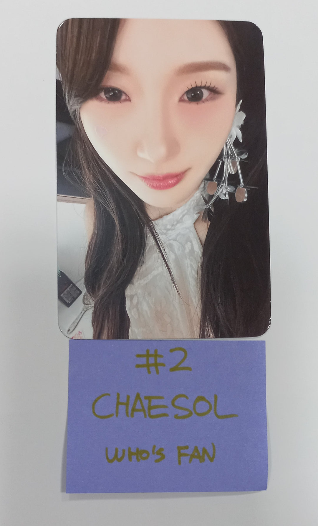 Cignature "Sweetie but Saltie" - Who's Fan Fansign Event Photocard [24.7.23] - HALLYUSUPERSTORE