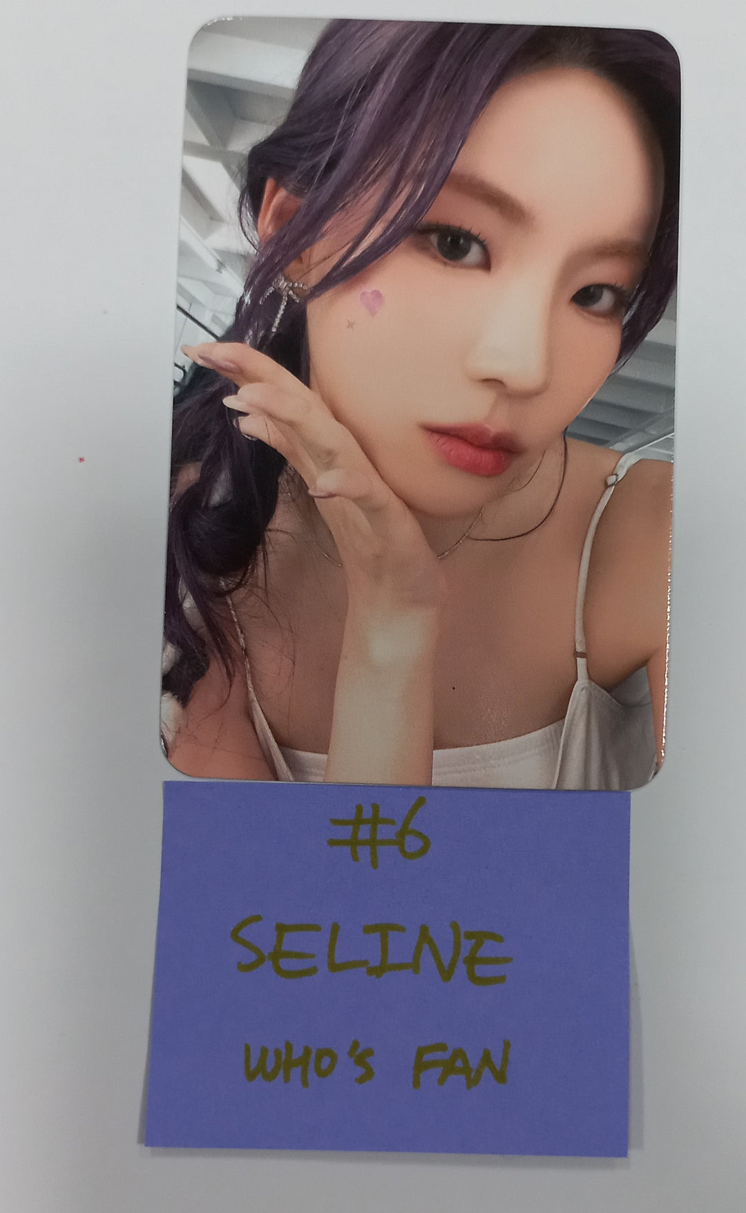 Cignature "Sweetie but Saltie" - Who's Fan Fansign Event Photocard [24.7.23] - HALLYUSUPERSTORE