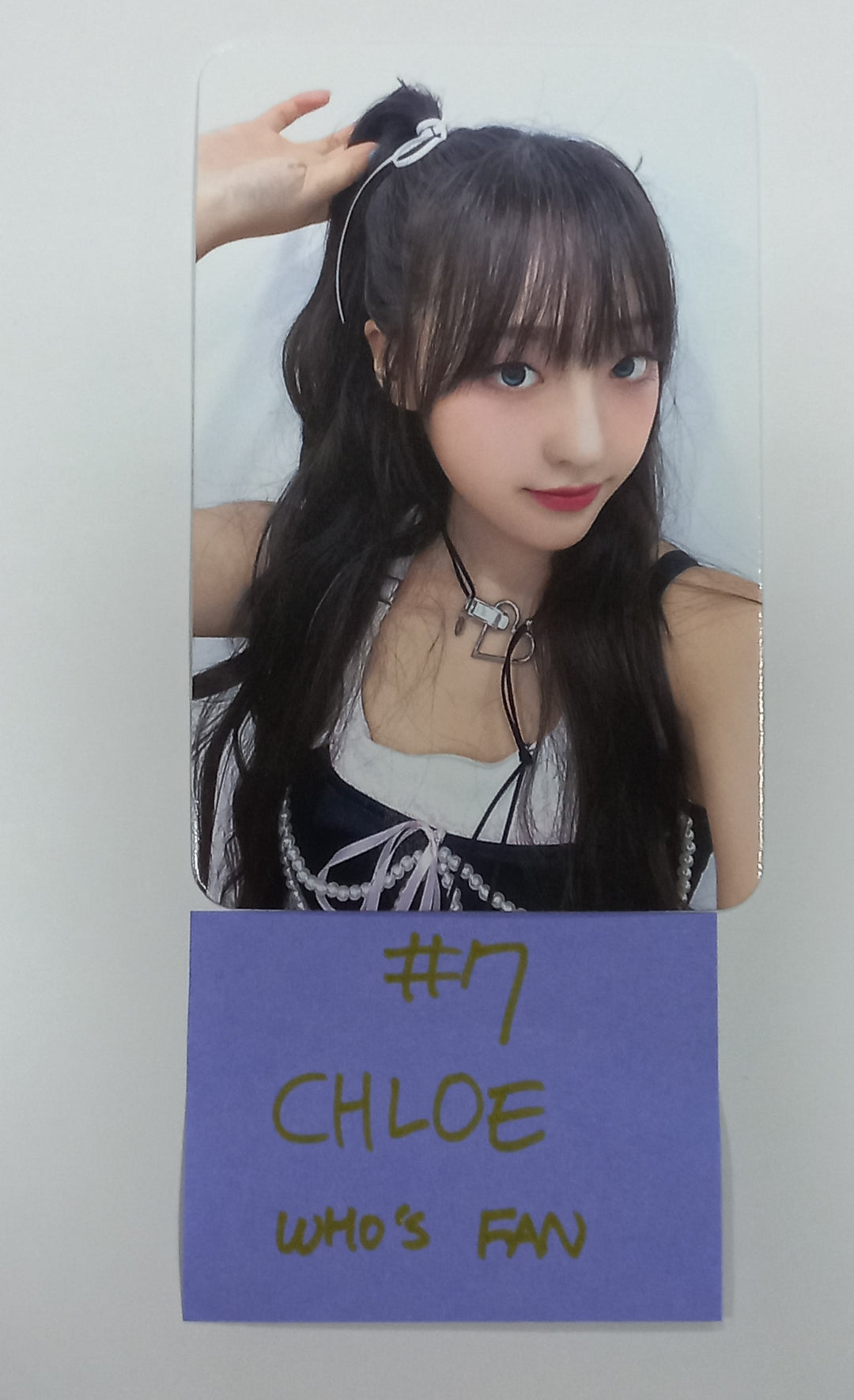 Cignature "Sweetie but Saltie" - Who's Fan Fansign Event Photocard [24.7.23] - HALLYUSUPERSTORE