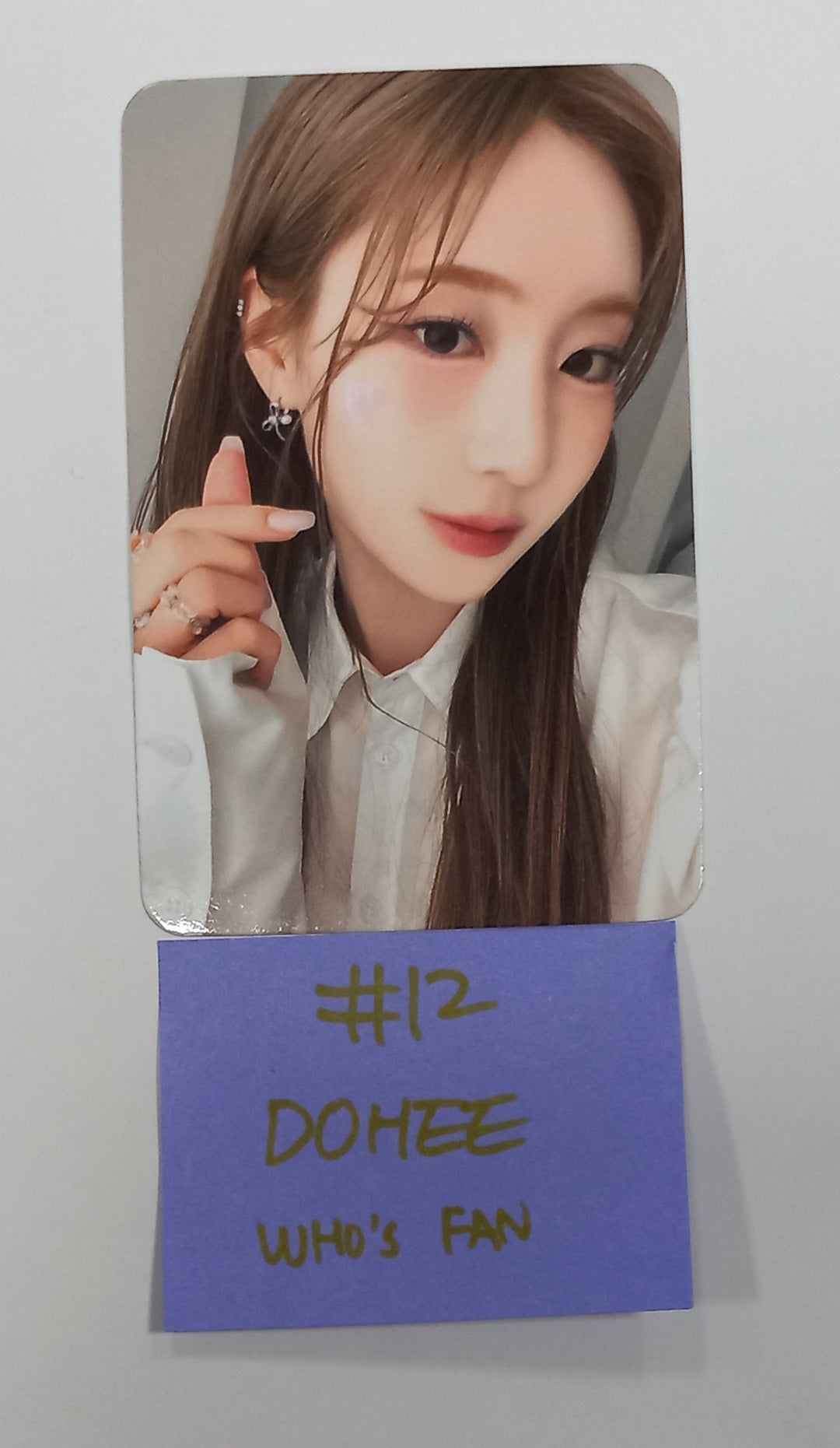 Cignature "Sweetie but Saltie" - Who's Fan Fansign Event Photocard [24.7.23] - HALLYUSUPERSTORE