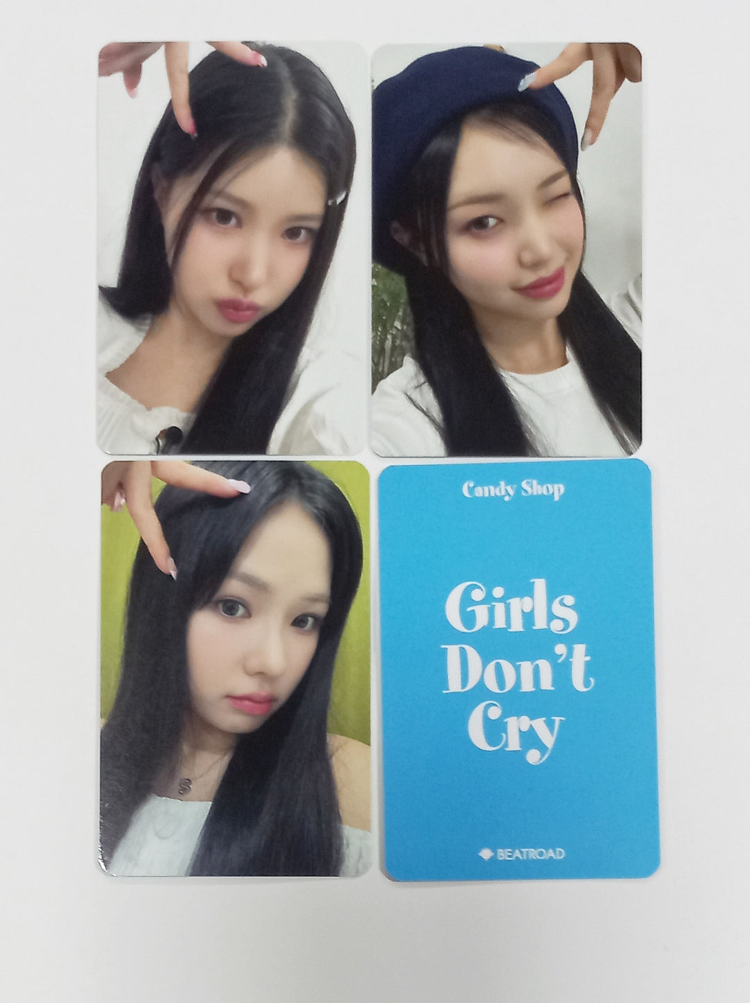 Candy Shop "Girls Don’t Cry" - Beatroad Fansign Event Photocard Round 2 [24.7.23] - HALLYUSUPERSTORE