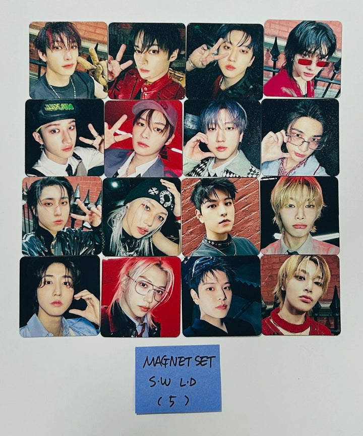 Stray Kids "ATE" - Soundwave Lucky Draw Event Magnet Set (16EA) [24.7.23] - HALLYUSUPERSTORE