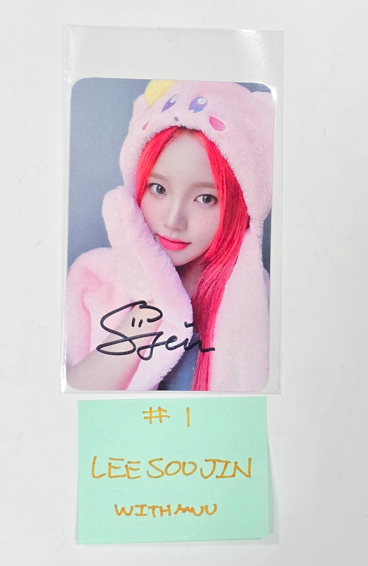 Weeekly "Bliss " - Hand Autographed(Signed) Photocard [24.7.24] - HALLYUSUPERSTORE