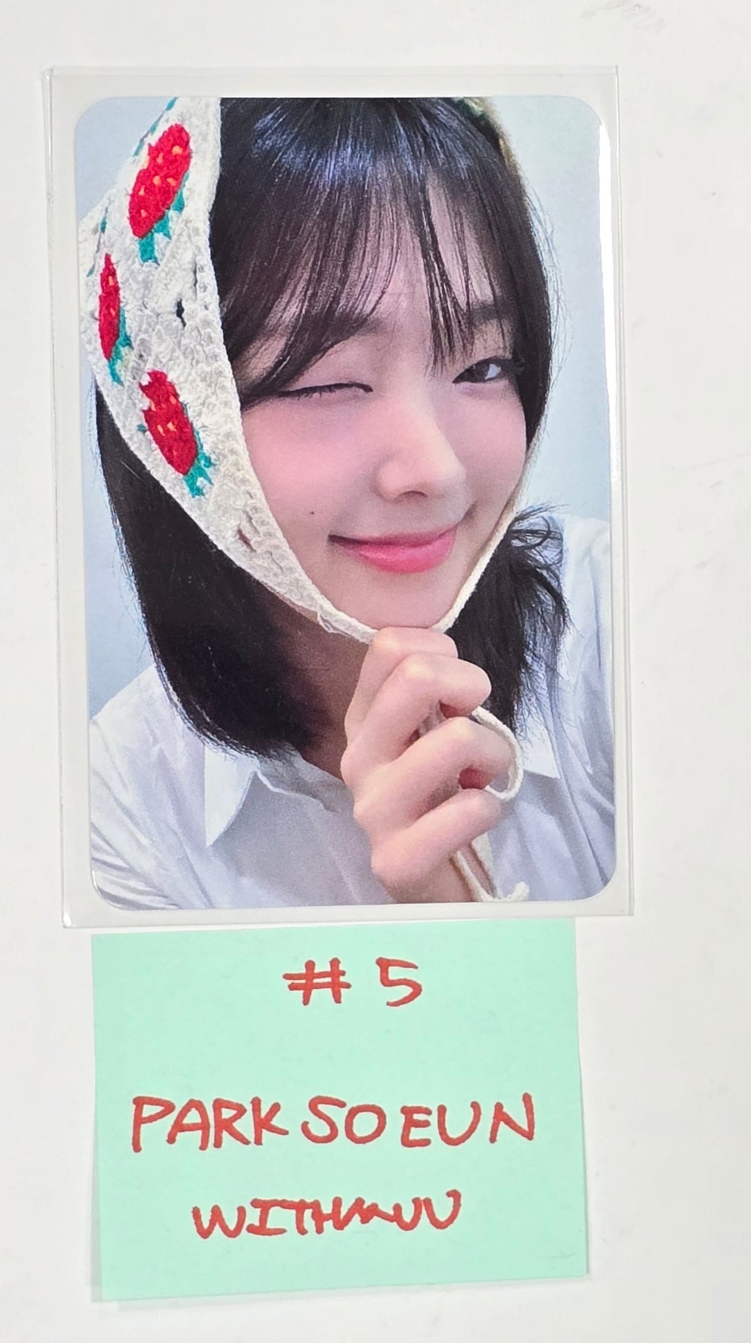 Weeekly "Bliss " - Withmuu Fansign Event Photocard [24.7.24] - HALLYUSUPERSTORE