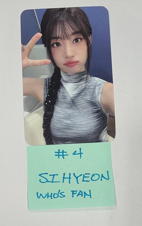 Everglow "ZOMBIE " - Who's Fan Store Fansign Event Photocard [24.7.24] - HALLYUSUPERSTORE