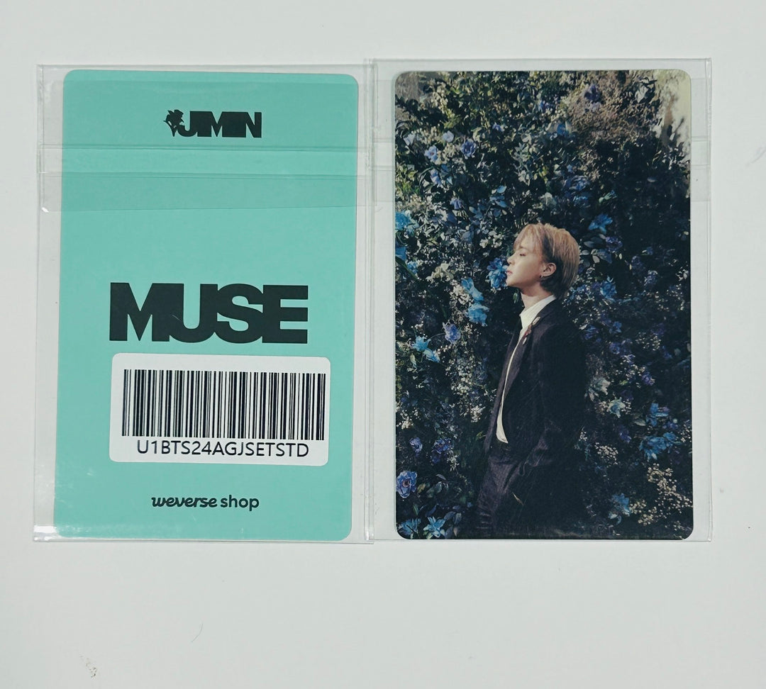 Jimin (Of BTS) "MUSE" - Weverse Shop Pre-Order Benefit Photocard [Restocked 24.7.26] [24.7.24] - HALLYUSUPERSTORE