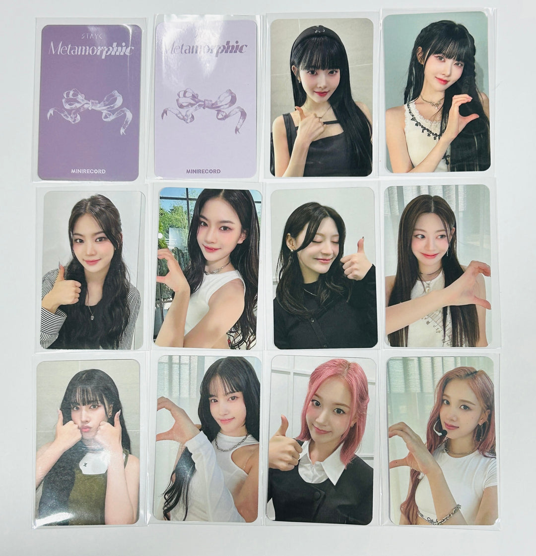 STAYC "Metamorphic" - Mini Record Lucky Draw Event Photocard [Platform Ver.] [24.7.24] - HALLYUSUPERSTORE