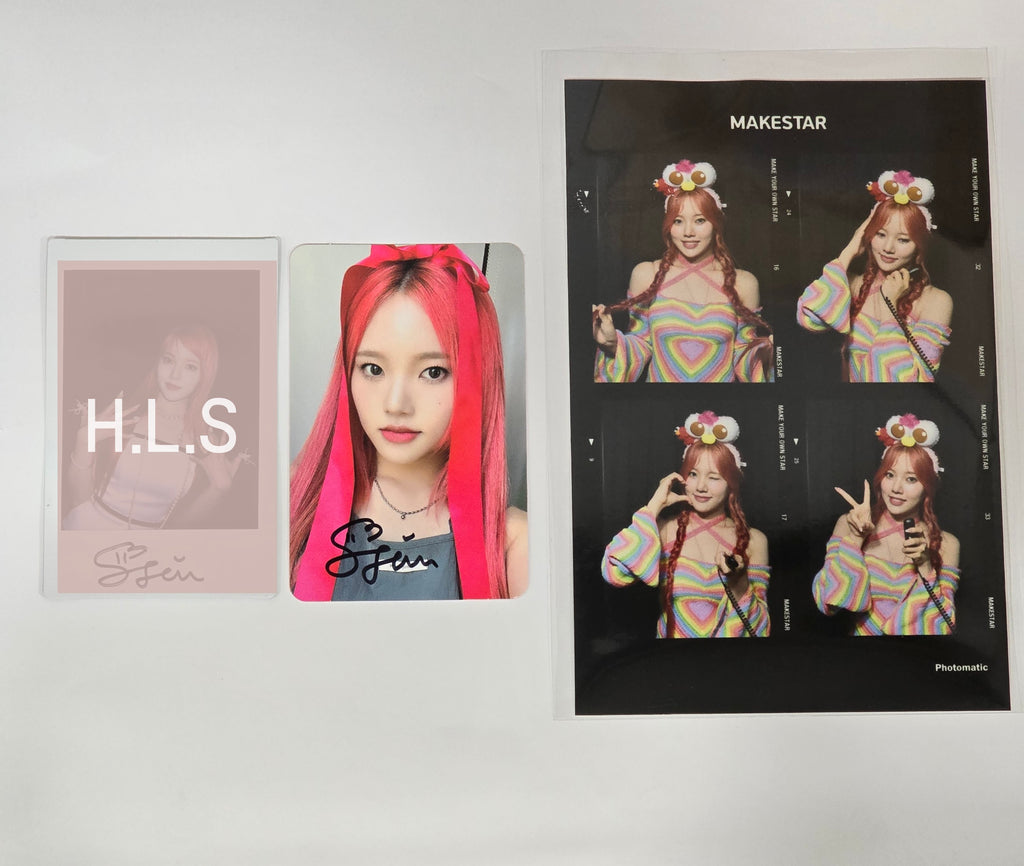 weeekly Bliss showcase 購入特典 サイン トレカ マンデー KakaoTalk_20240725_203732997_0