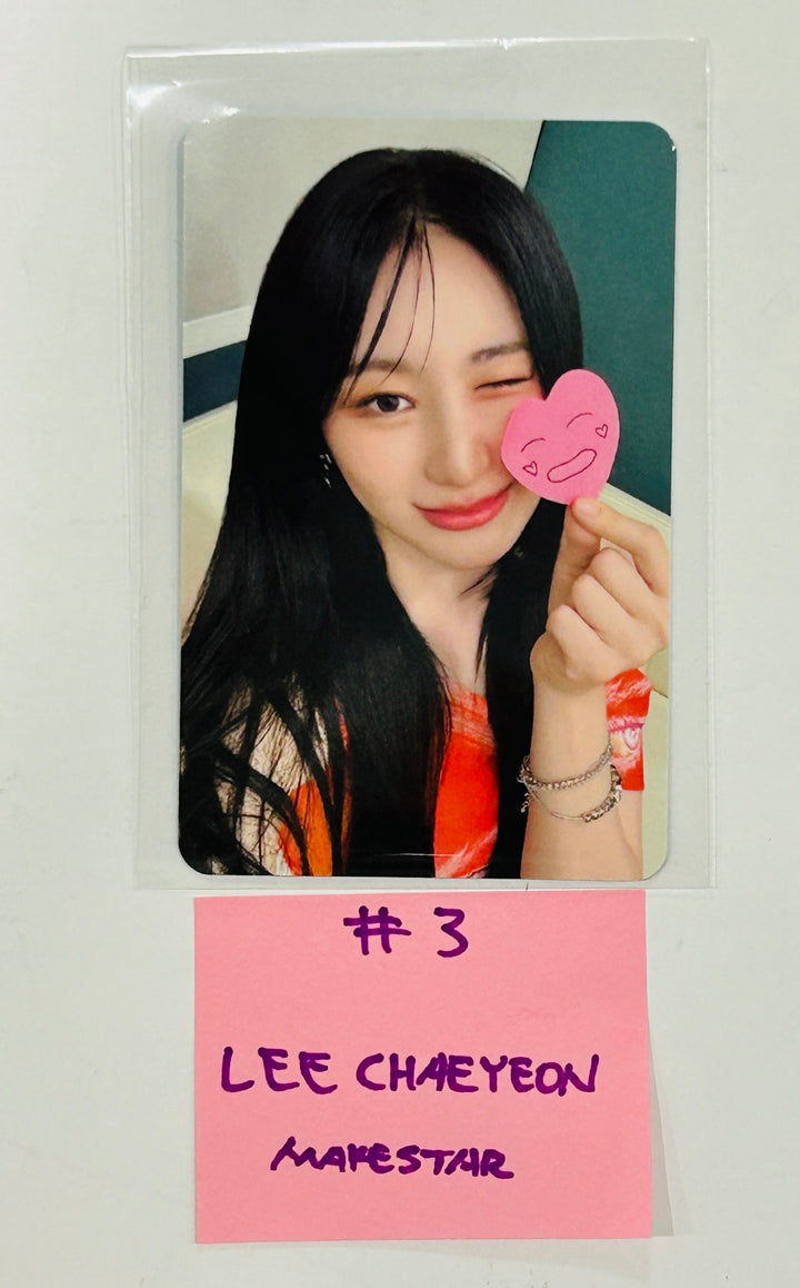 Lee Chae Yeon "SHOWDOWN" - Makestar Fansign Event Photocard [Poca Ver.] [24.7.25] - HALLYUSUPERSTORE