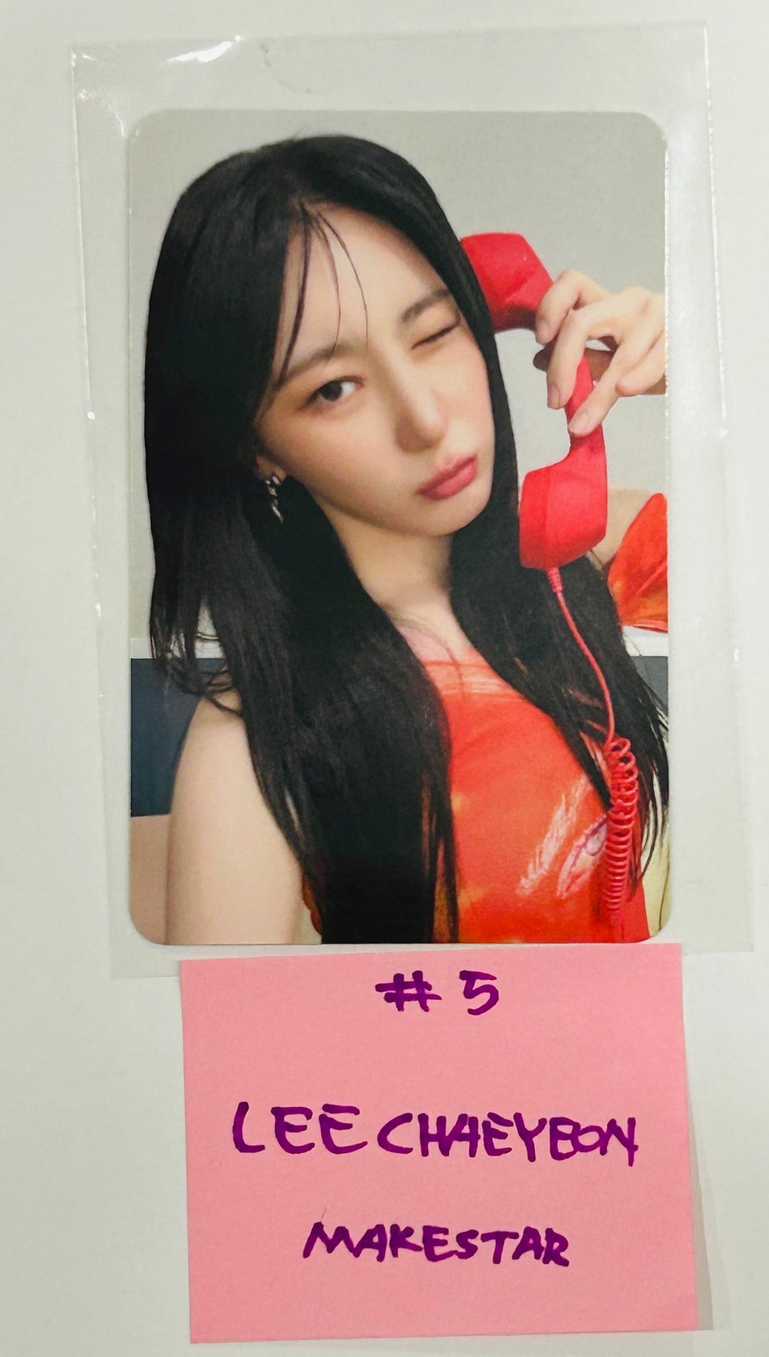 Lee Chae Yeon "SHOWDOWN" - Makestar Fansign Event Photocard [Poca Ver.] [24.7.25] - HALLYUSUPERSTORE