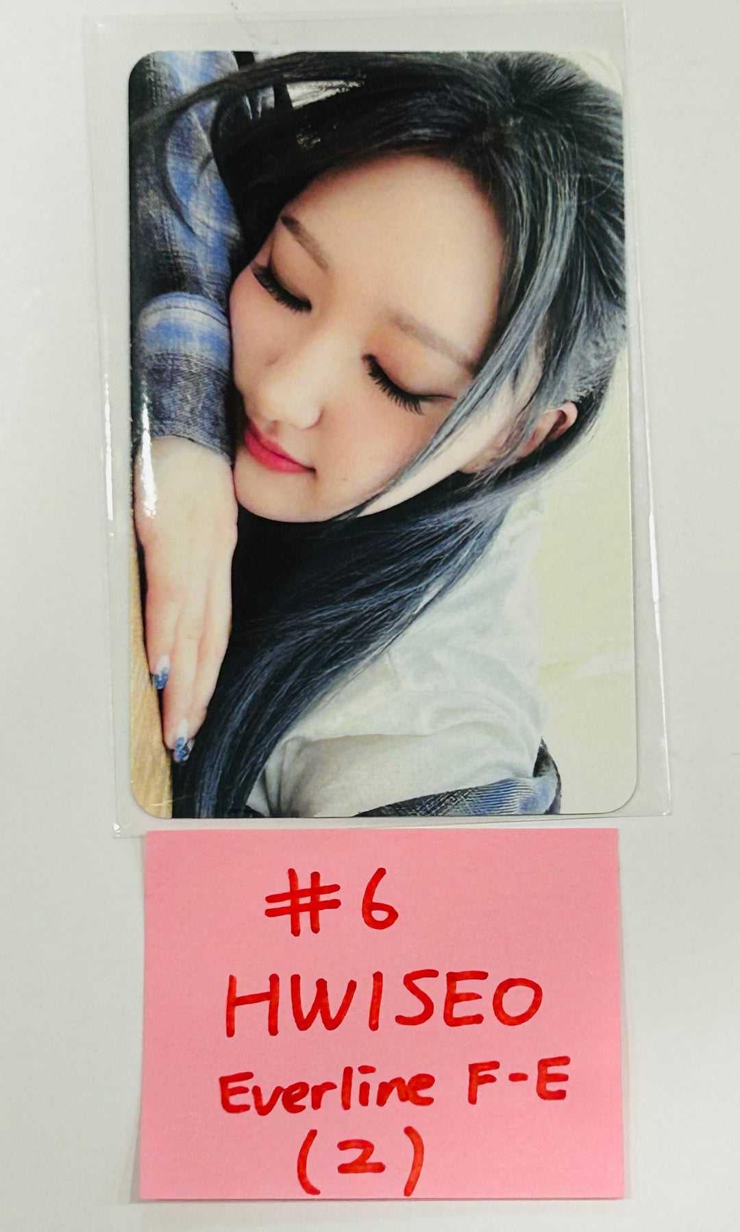 H1-KEY "LOVE or HATE" - Everline Fansign Event Photocard [24.7.25] - HALLYUSUPERSTORE