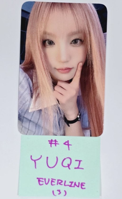 (g) I-DLE "I SWAY" - Everline Fansign Event Photocard [24.7.29] - HALLYUSUPERSTORE