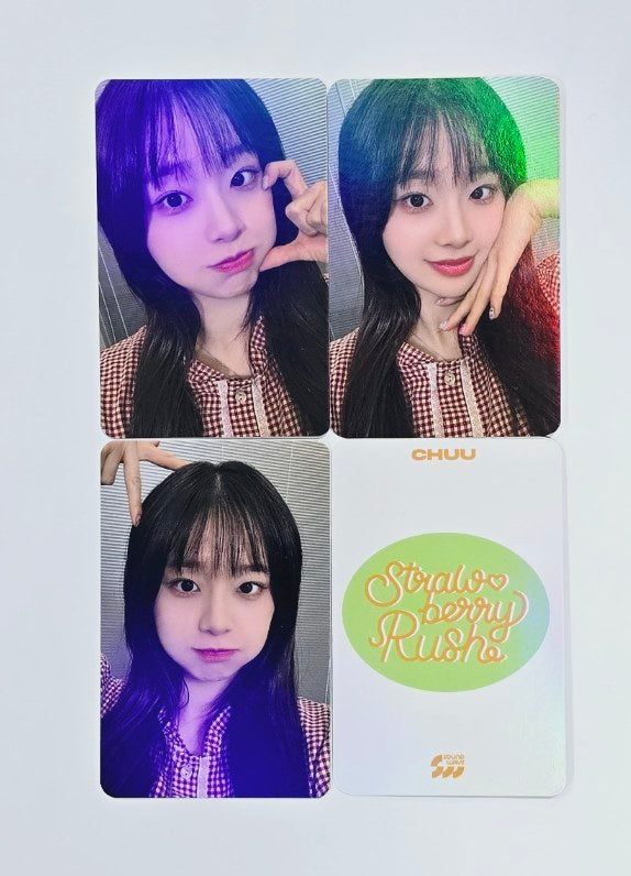 CHUU "Strawberry Rush" - Soundwave Fansign Event Hologram Photocard Round 2 (STAYG Album Ver.) [24.7.29] - HALLYUSUPERSTORE