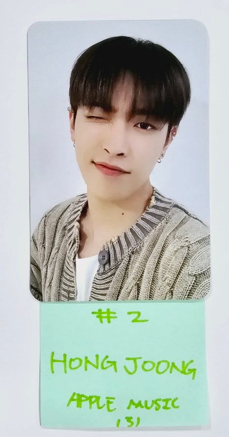 Ateez "GOLDEN HOUR : Part.1" - Apple Music Fansign Event Photocard [24.7.29] - HALLYUSUPERSTORE