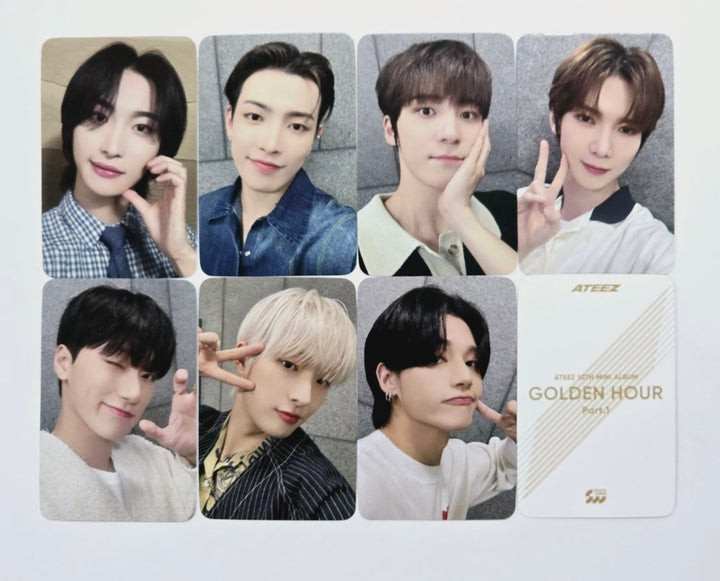 Ateez "GOLDEN HOUR : Part.1" - Soundwave Fansign Event Photocard [Digipack Ver.] [24.7.29] - HALLYUSUPERSTORE