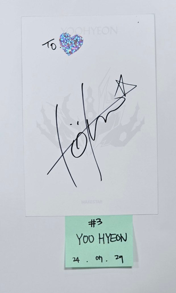 Dreamcatcher "VirtuouS" - Hand Autographed(Signed) Mini Postcard [24.7.29] - HALLYUSUPERSTORE