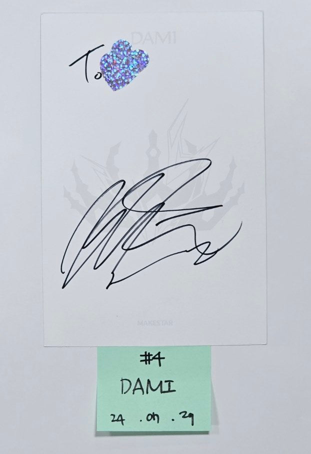 Dreamcatcher "VirtuouS" - Hand Autographed(Signed) Mini Postcard [24.7.29] - HALLYUSUPERSTORE