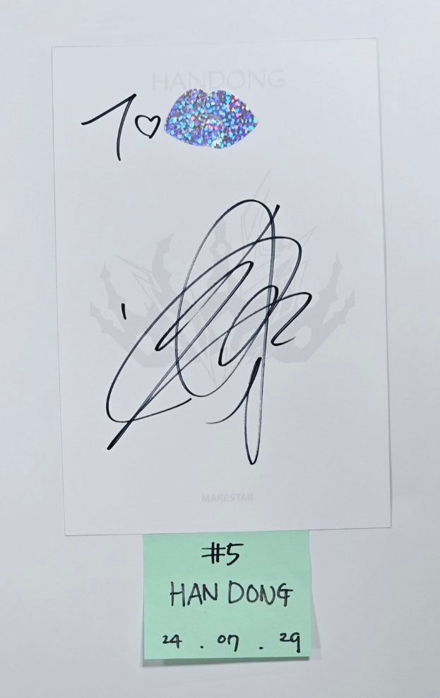 Dreamcatcher "VirtuouS" - Hand Autographed(Signed) Mini Postcard [24.7.29] - HALLYUSUPERSTORE