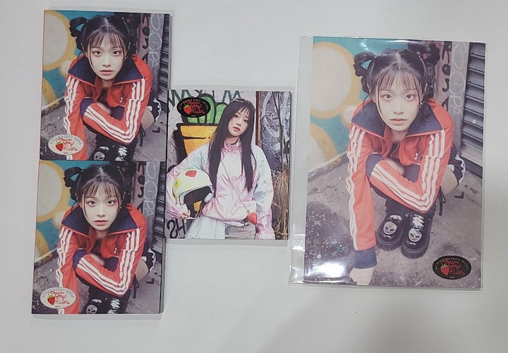 CHUU "Strawberry Rush" - Hand Autographed(Signed) [Album, A4 Paper] [24.7.31] - HALLYUSUPERSTORE