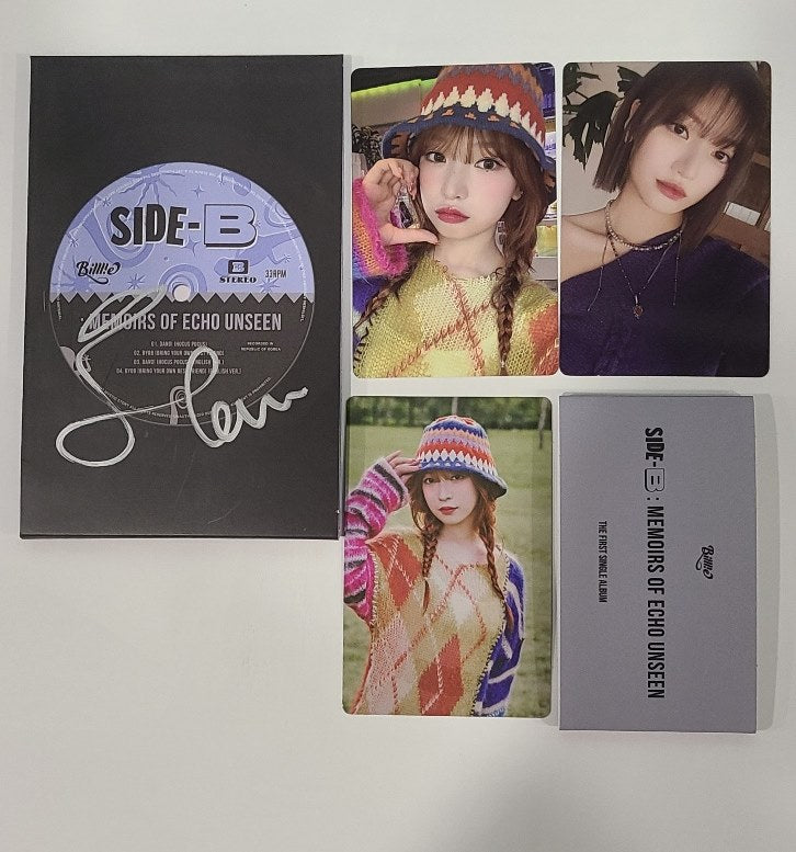 Haruna (Of Billlie) "side-B : memoirs of echo unseen" - Hand Autographed(Signed) Album [Poca Ver.] [24.7.31] - HALLYUSUPERSTORE