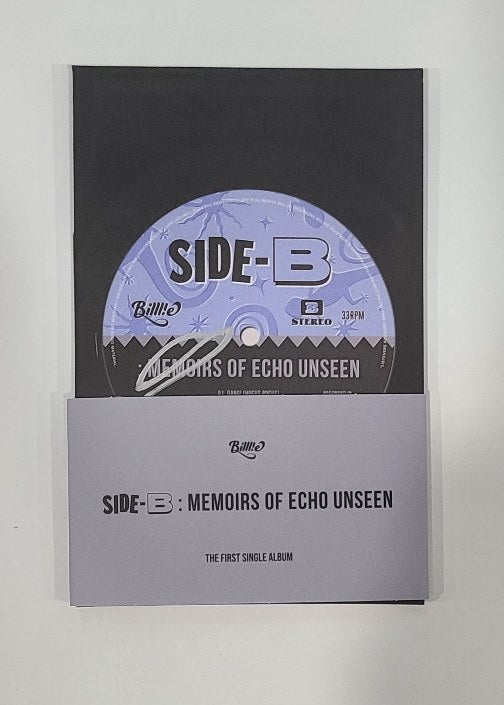 Haruna (Of Billlie) "side-B : memoirs of echo unseen" - Hand Autographed(Signed) Album [Poca Ver.] [24.7.31] - HALLYUSUPERSTORE