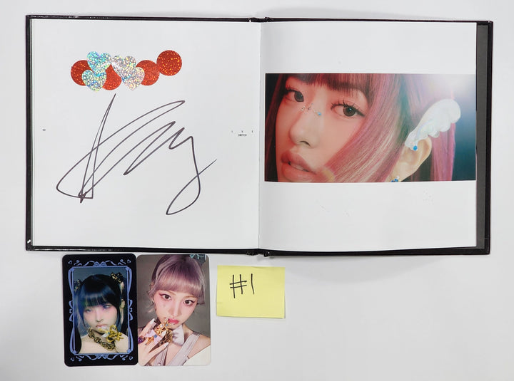 IVE "IVE Switch" - Hand Autographed(Signed) Album [24.7.30] - HALLYUSUPERSTORE