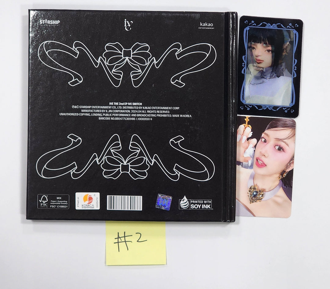 IVE "IVE Switch" - Hand Autographed(Signed) Album [24.7.30] - HALLYUSUPERSTORE