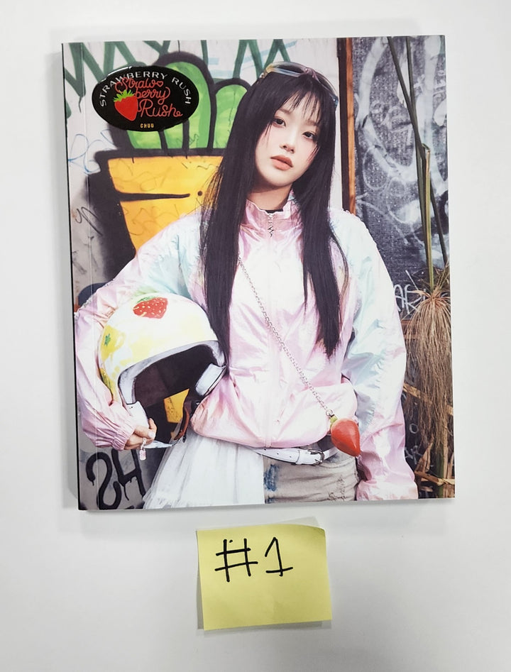 CHUU "Strawberry Rush" - Hand Autographed(Signed) [Album, A4 Paper] [24.7.31] - HALLYUSUPERSTORE