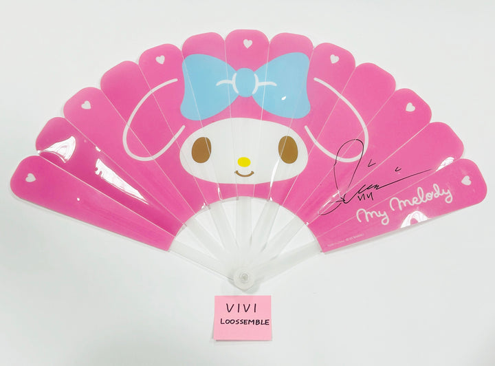 VIVI (Of Loossemble) "One of a Kind" - Hand Autographed(Signed) Fan [24.7.30] - HALLYUSUPERSTORE