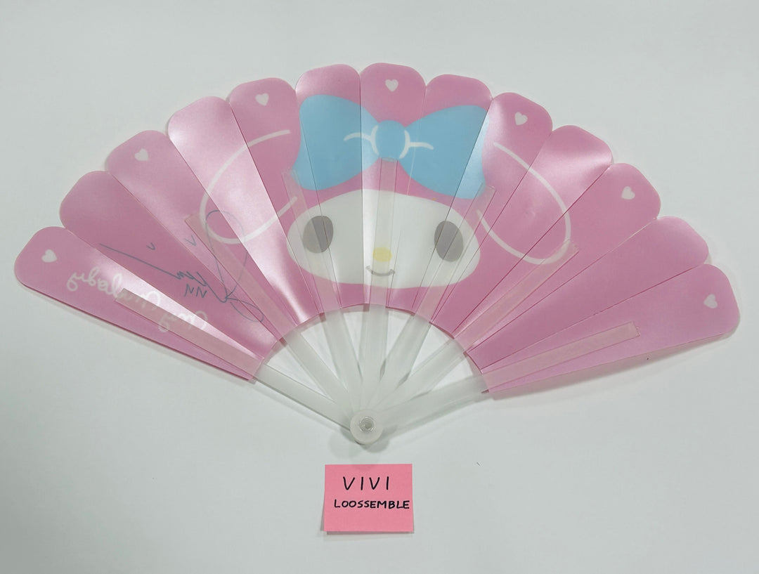 VIVI (Of Loossemble) "One of a Kind" - Hand Autographed(Signed) Fan [24.7.30] - HALLYUSUPERSTORE