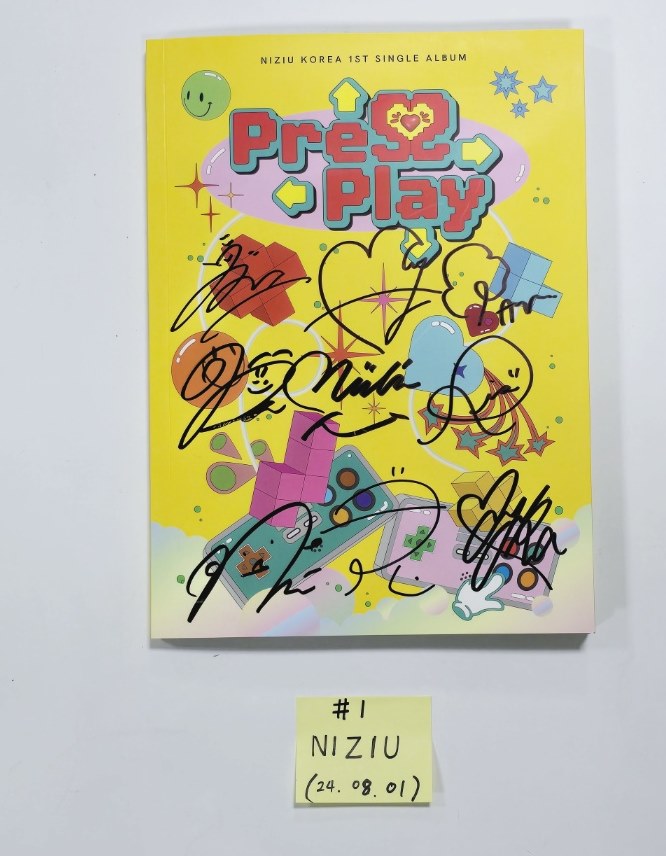 NiziU - Hand Autographed(Signed) Promo Album [24.8.1] - HALLYUSUPERSTORE