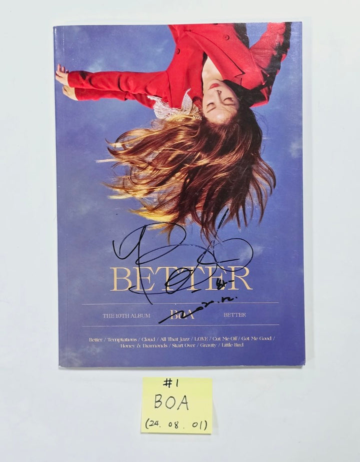 BOA - Hand Autographed(Signed) Promo Album [24.8.1] - HALLYUSUPERSTORE