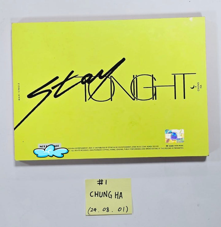 Chung Ha - Hand Autographed(Signed) Promo Album [24.8.1] - HALLYUSUPERSTORE