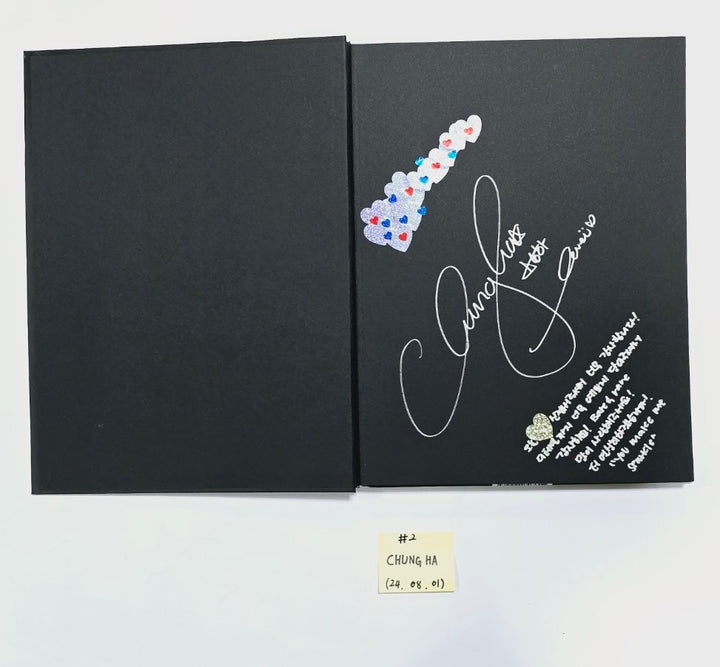 Chung Ha - Hand Autographed(Signed) Promo Album [24.8.1] - HALLYUSUPERSTORE