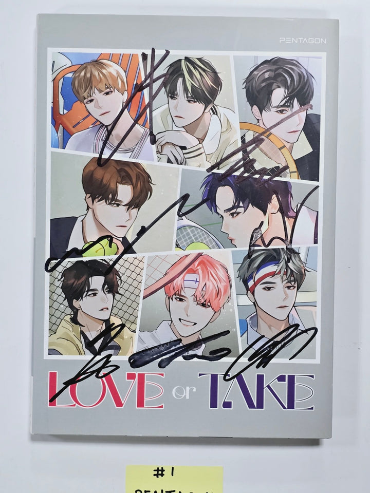 PENTAGON - Hand Autographed(Signed) Promo Album [24.8.1] - HALLYUSUPERSTORE