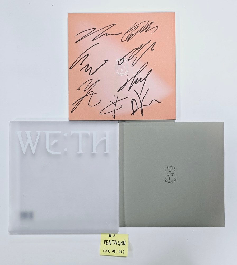 PENTAGON - Hand Autographed(Signed) Promo Album [24.8.1] - HALLYUSUPERSTORE