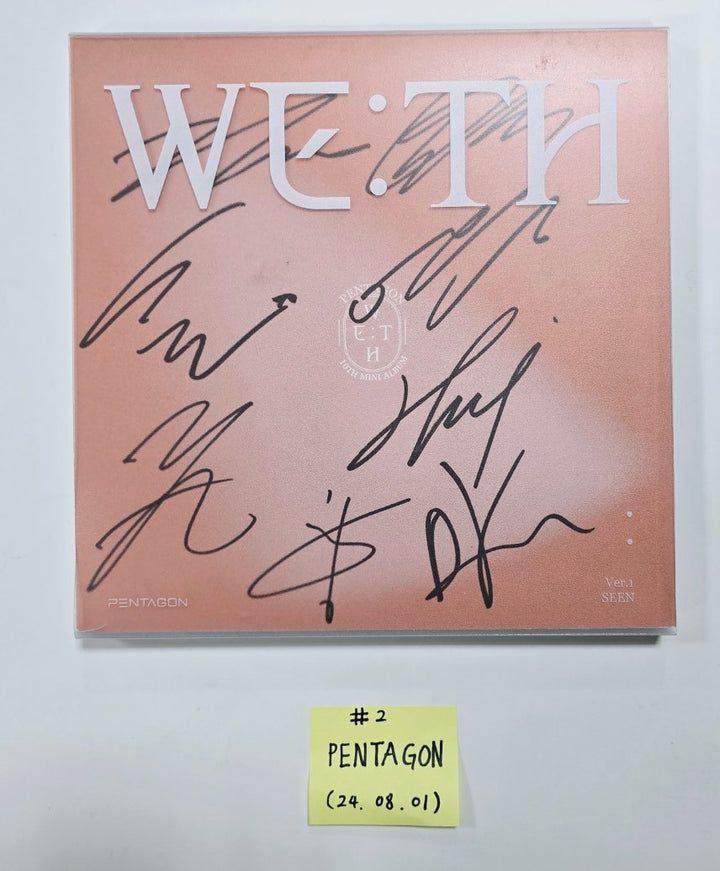 PENTAGON - Hand Autographed(Signed) Promo Album [24.8.1] - HALLYUSUPERSTORE