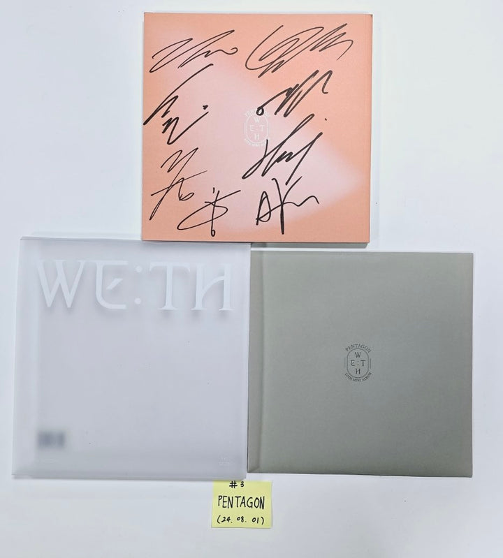 PENTAGON - Hand Autographed(Signed) Promo Album [24.8.1] - HALLYUSUPERSTORE